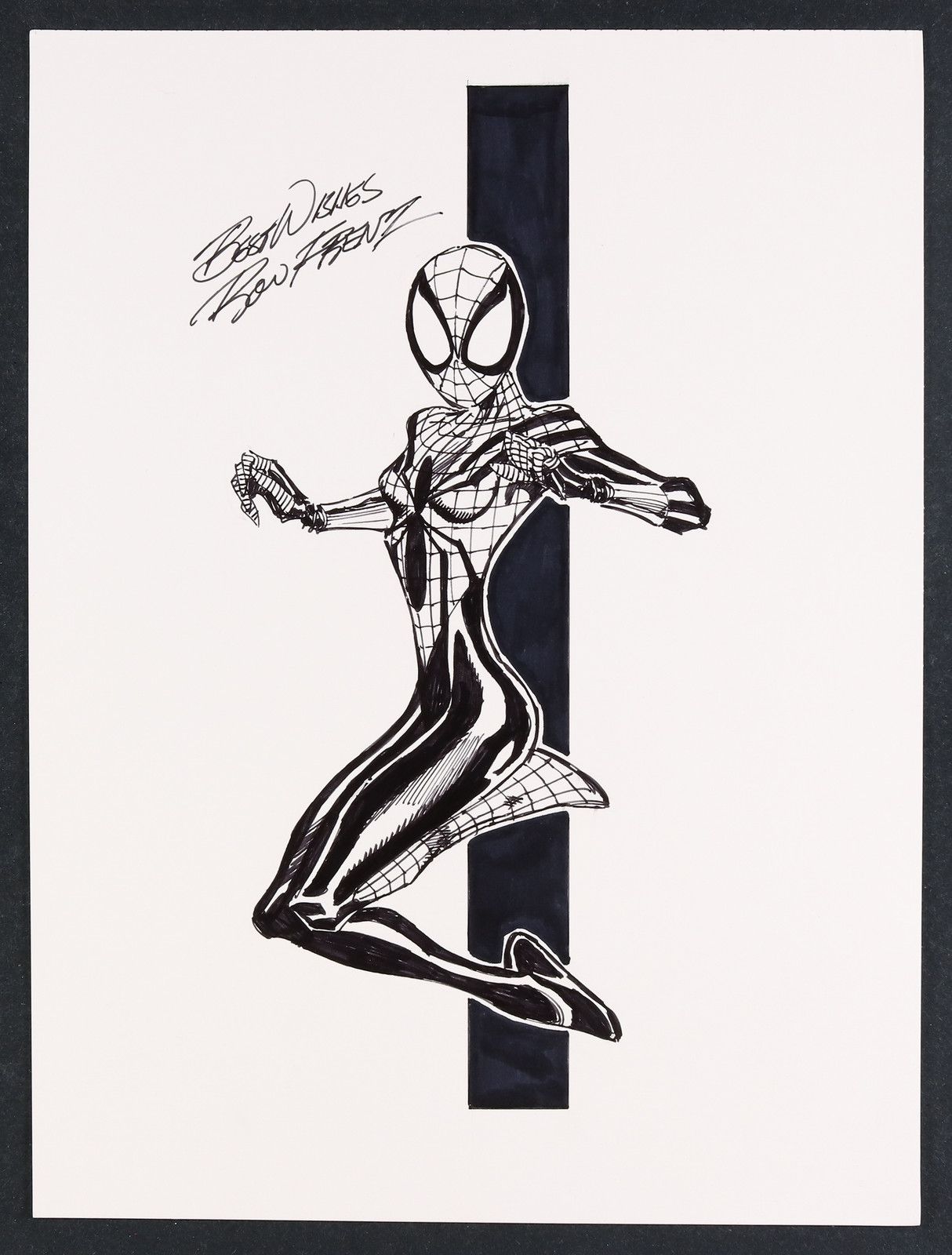 Spider-Girl Sketch by Ron Frenz