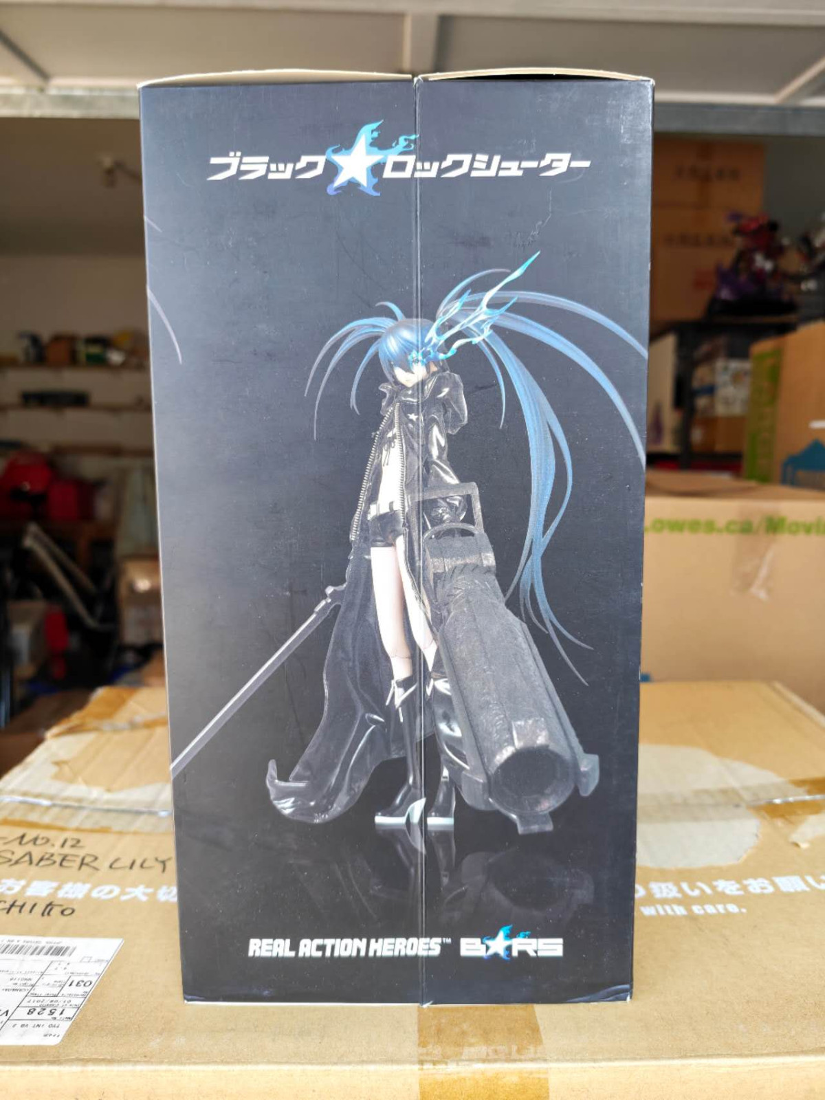 Medicom Toy RAH 550 Black Rock Shooter 1/6 Action Figure Real Action Heroes