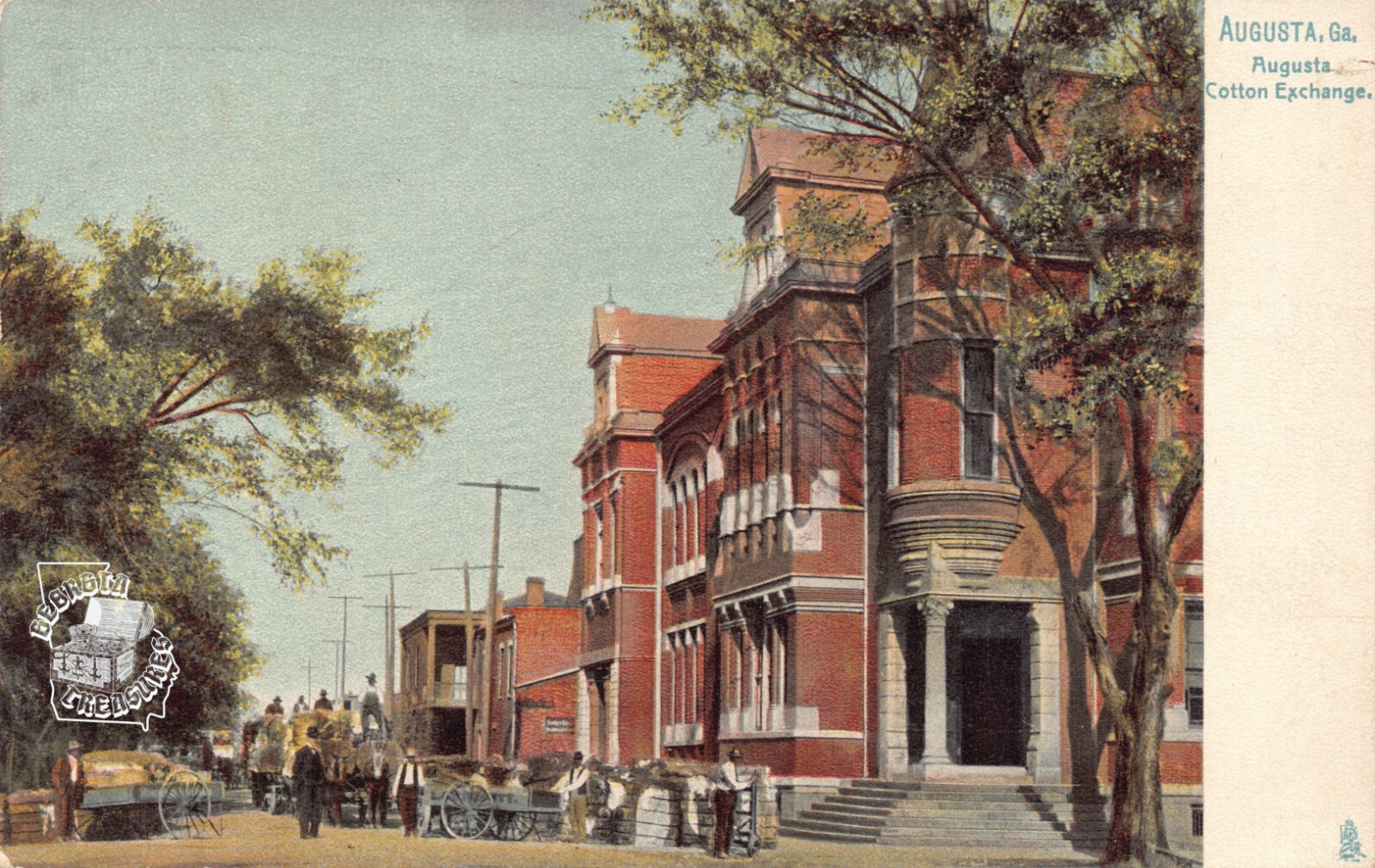 GA~GEORGIA~AUGUSTA~AUGUSTA COTTON EXCHANGE ERECTED 1886 FOR $12.4K~C.1910