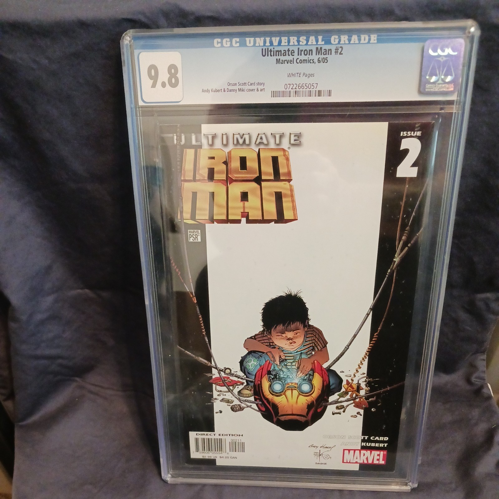 Ultimate Iron Man #2 Vol. 1 2005 Ultimate Marvel 1st App CGC 9.8