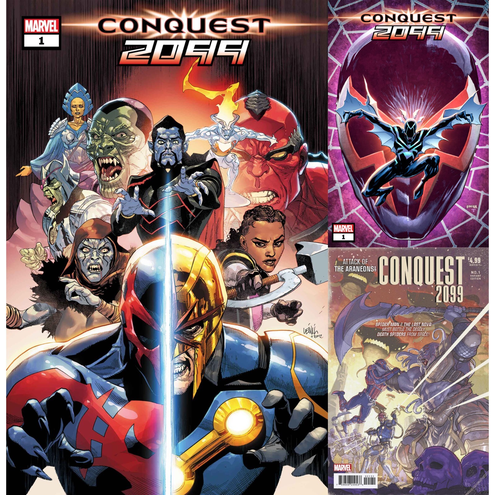 Conquest 2099 (2024) #1 2 3 4 5 Marvel Comics Nova Spider-Man 2099