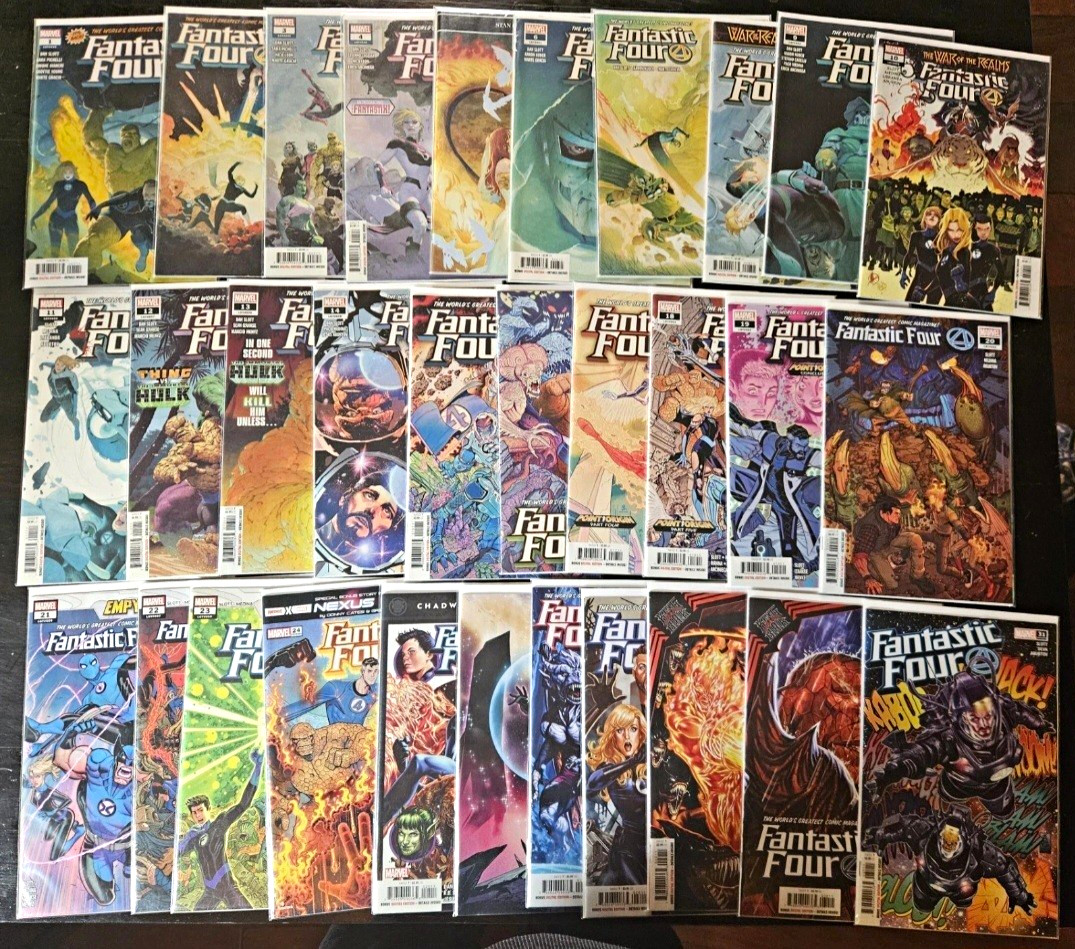 Marvel Fantastic Four #1-31 Comic Book Lot Dan Slott 2018