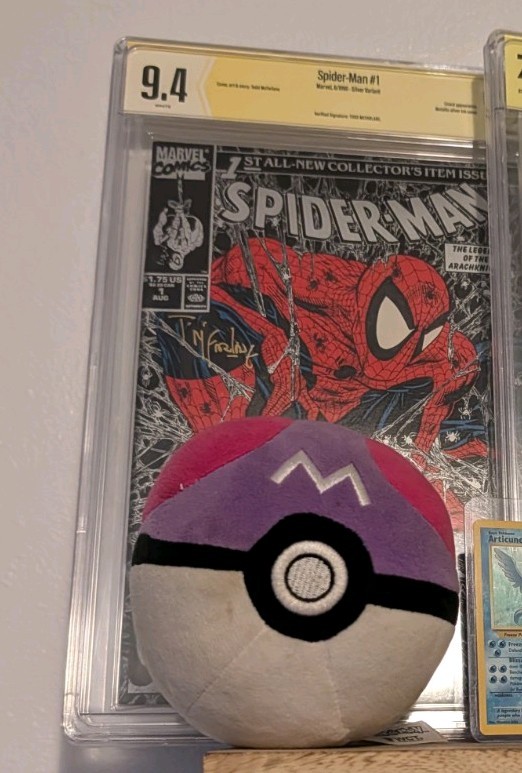 Marvel Comics: Spider-Man #1 (8/1990) Silver Edition, Signature Series