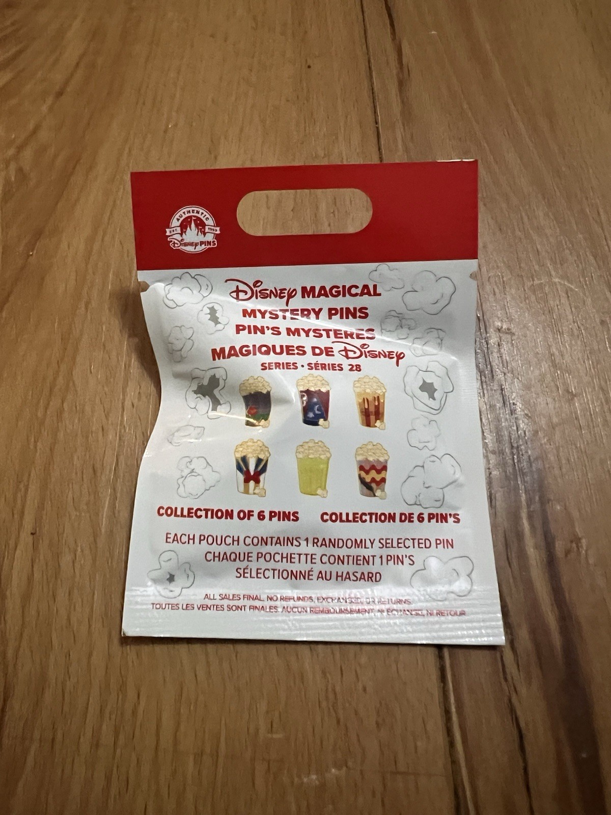 Disney Magical Mystery Pins Series 28 Unopened Pack