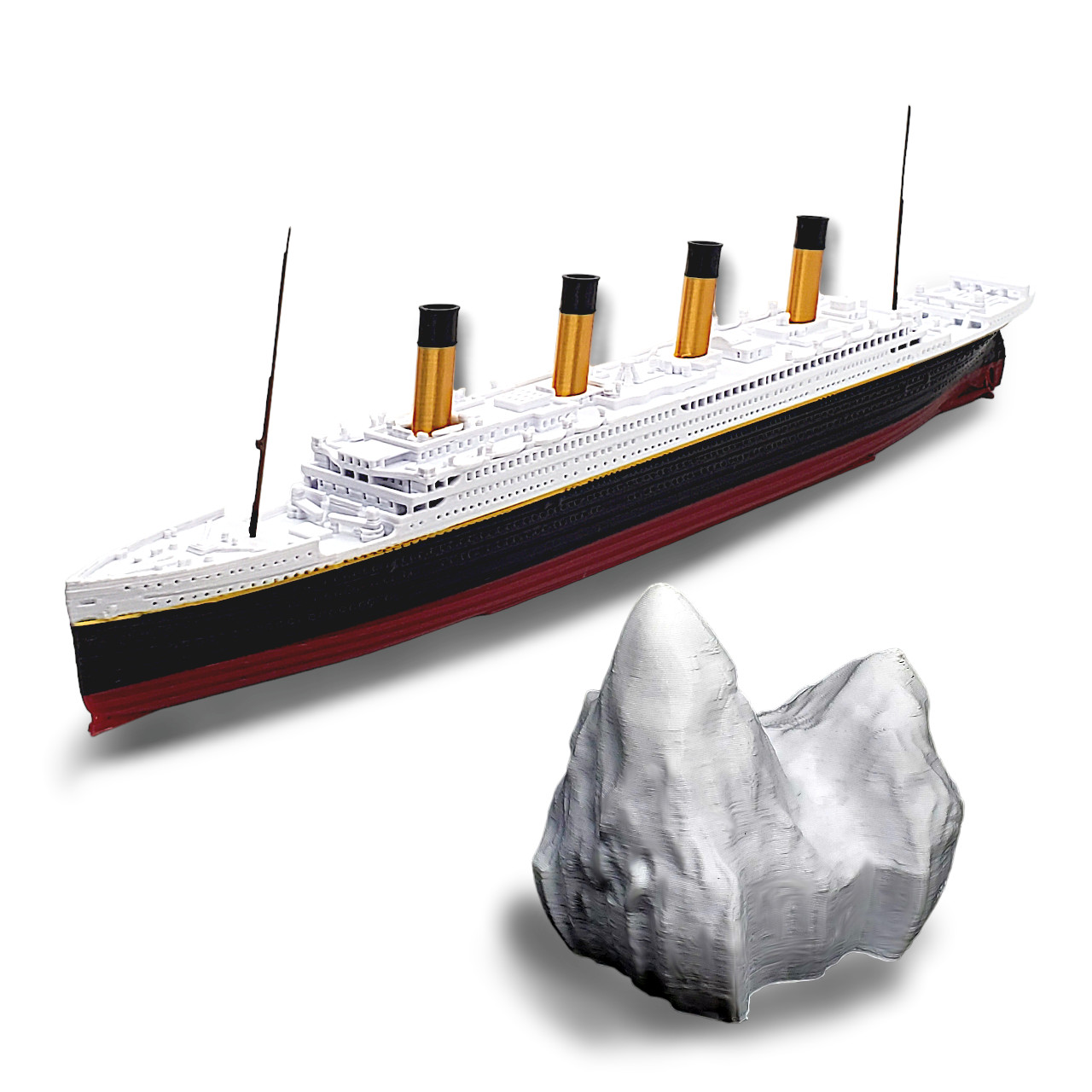 12” RMS Titanic Model, Titanic Toys For Kids, Model Titanic Toy, Titanic Ship