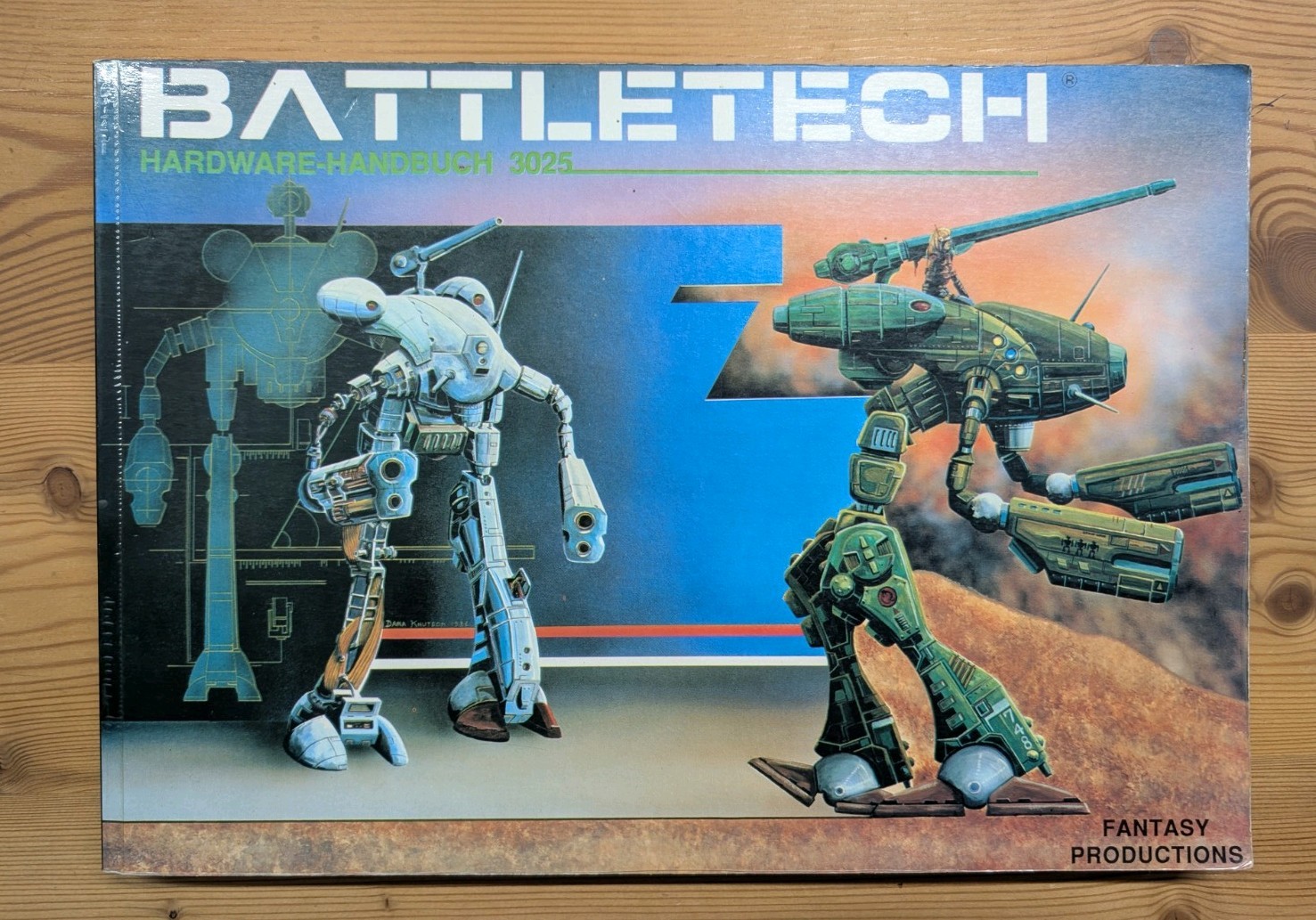 BattleTech Hardware Manual 3025 | FanPro 1994 | 3rd Edition, Very Good Condition