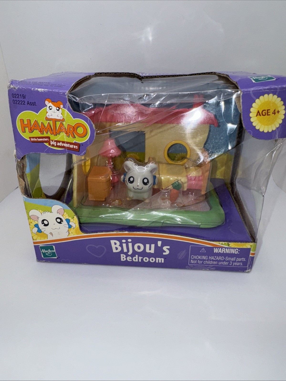 Vintage HAMTARO BIJOU'S BEDROOM 2001 PLAYSET FIGURE TOY HAMSTER Hamtaro