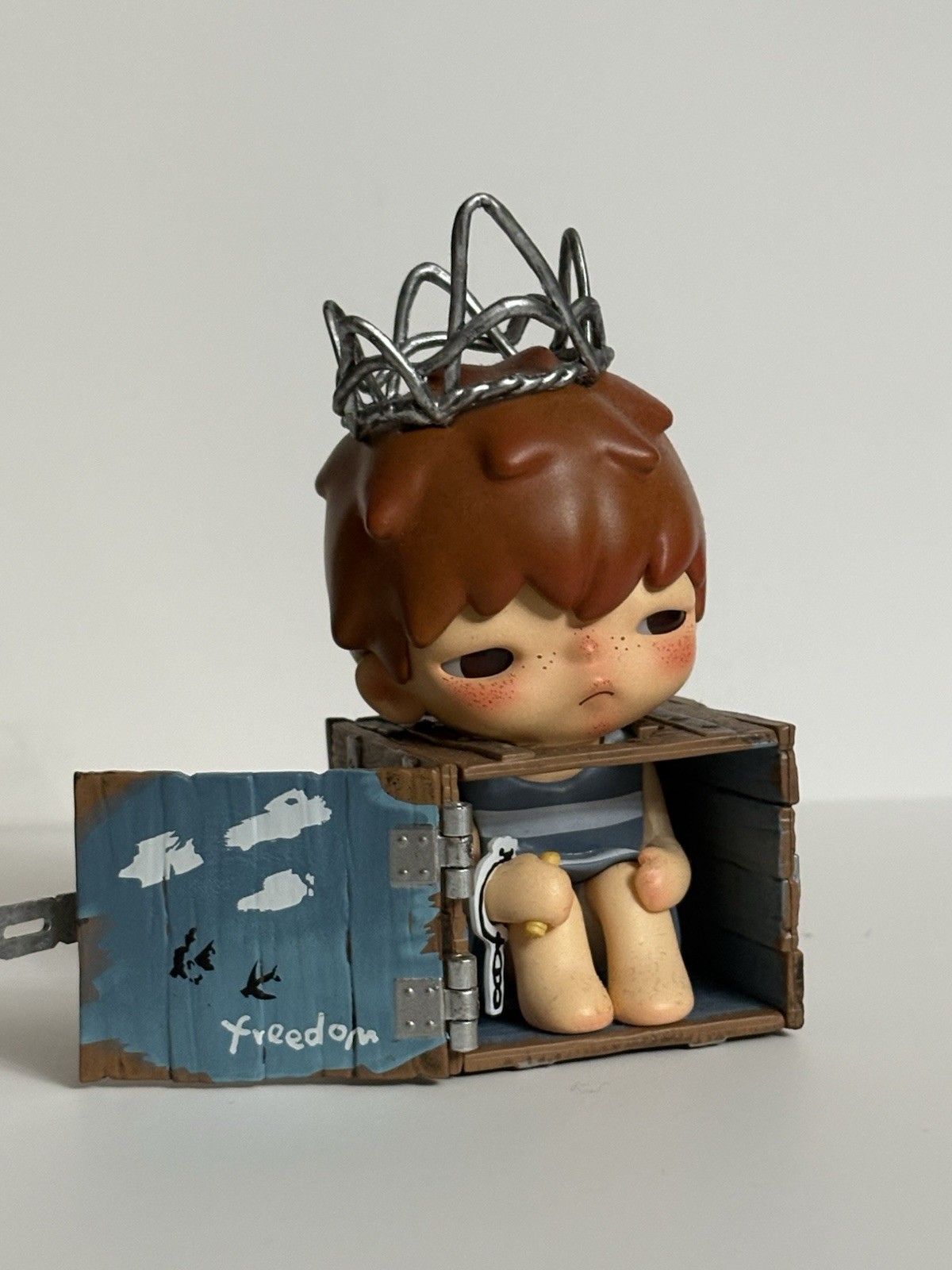 POP MART Hirono figure “breakout plan” Echo series handmade 3.8 inches