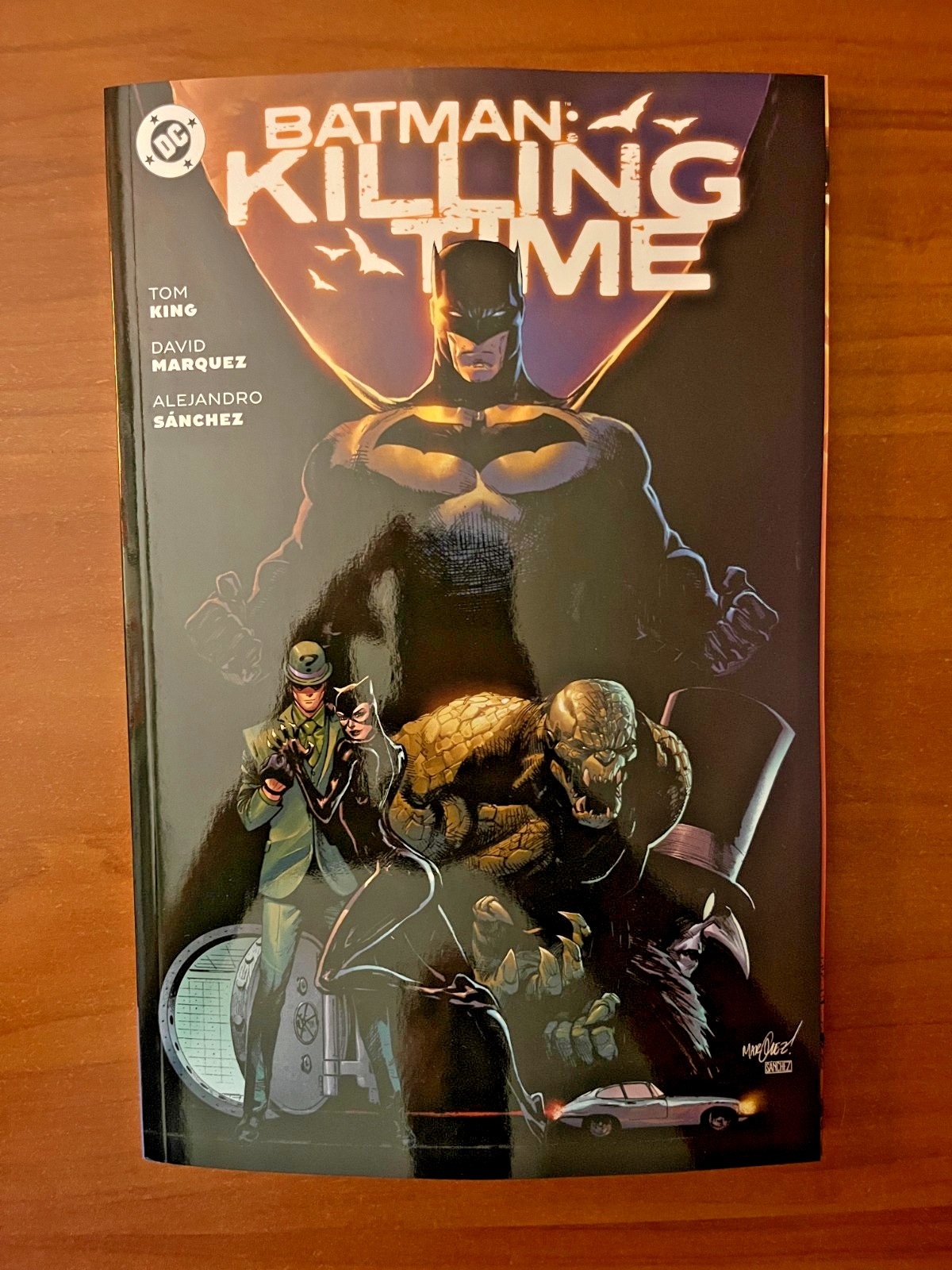 Batman Killing Time TPB Brand New Signed By Letterer