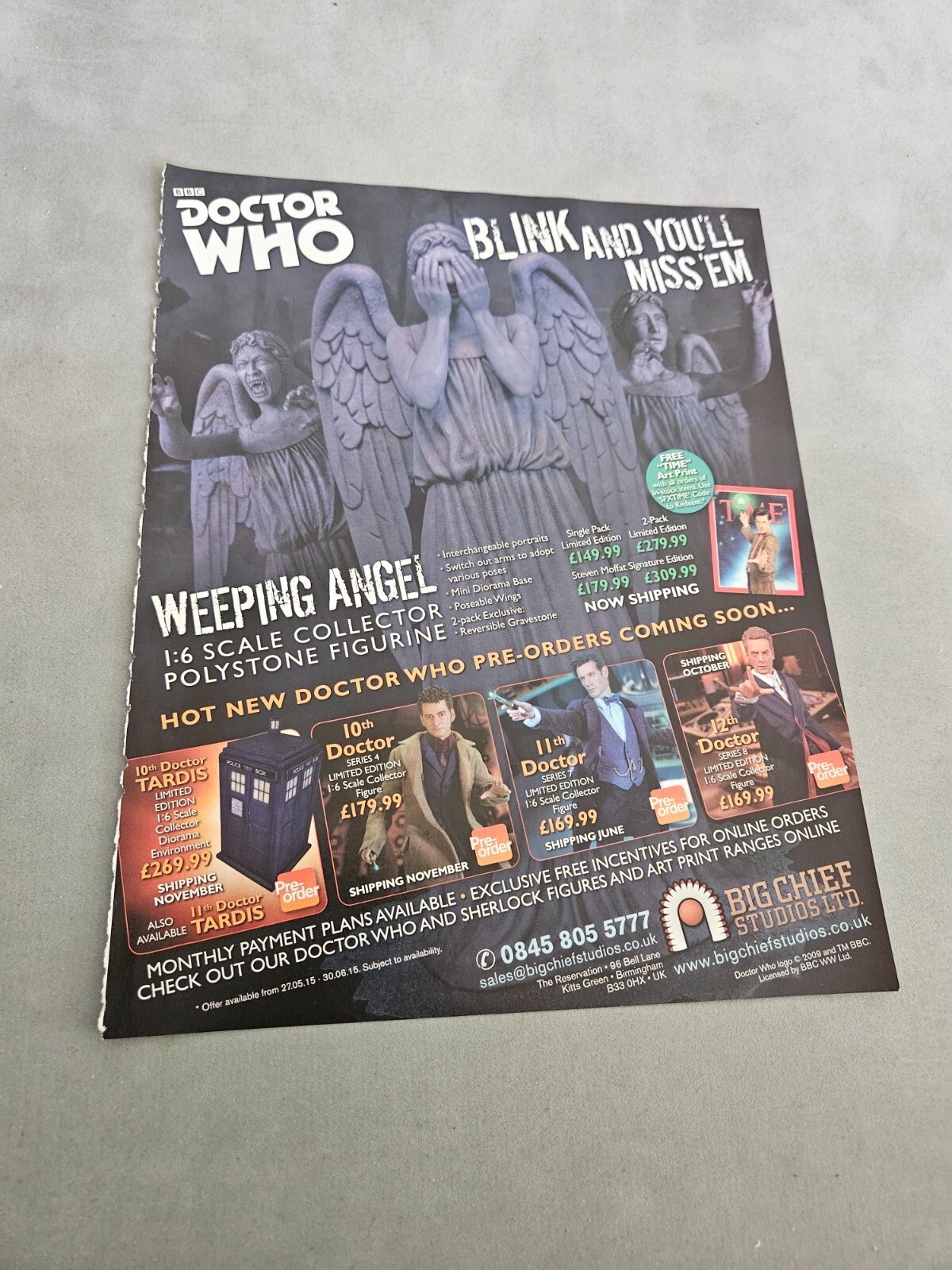 TPEEP268 MAGAZINE ADVERT 11X8\