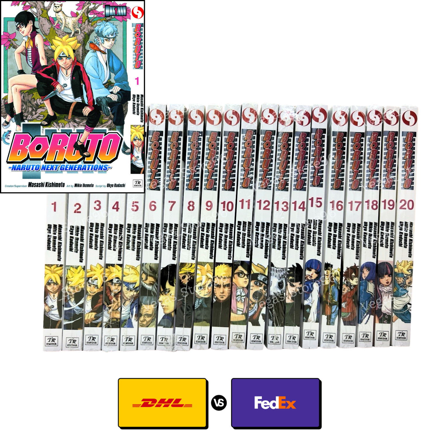 Boruto Naruto Next Generations Full Set Vol. 1-20 Manga English Comic New Book
