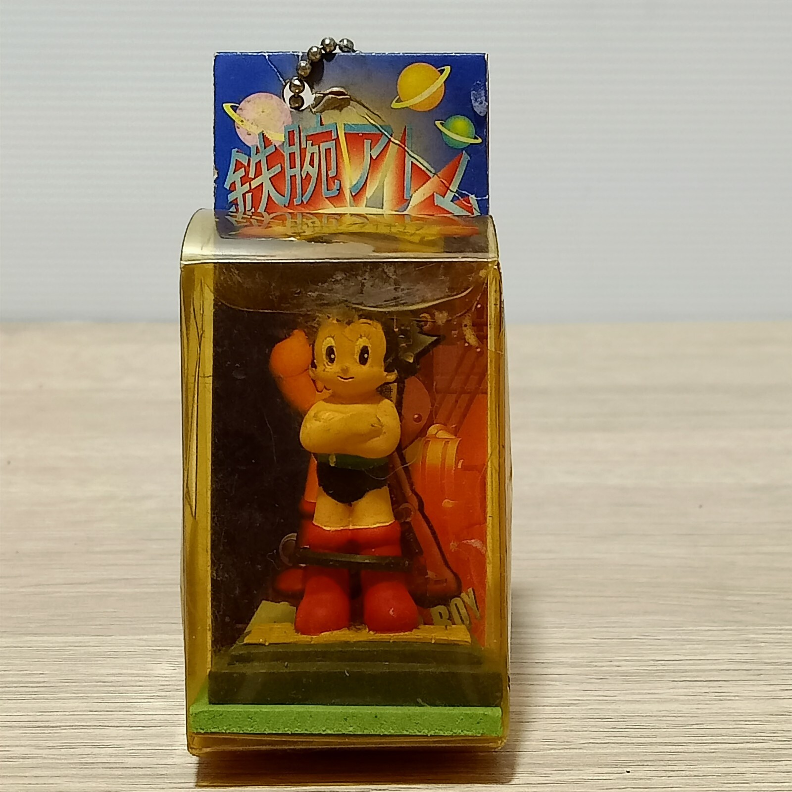 Astro Boy Mighty Atom Polystone Mini Figure SEGA Vintage Toy Japan BOX 2\