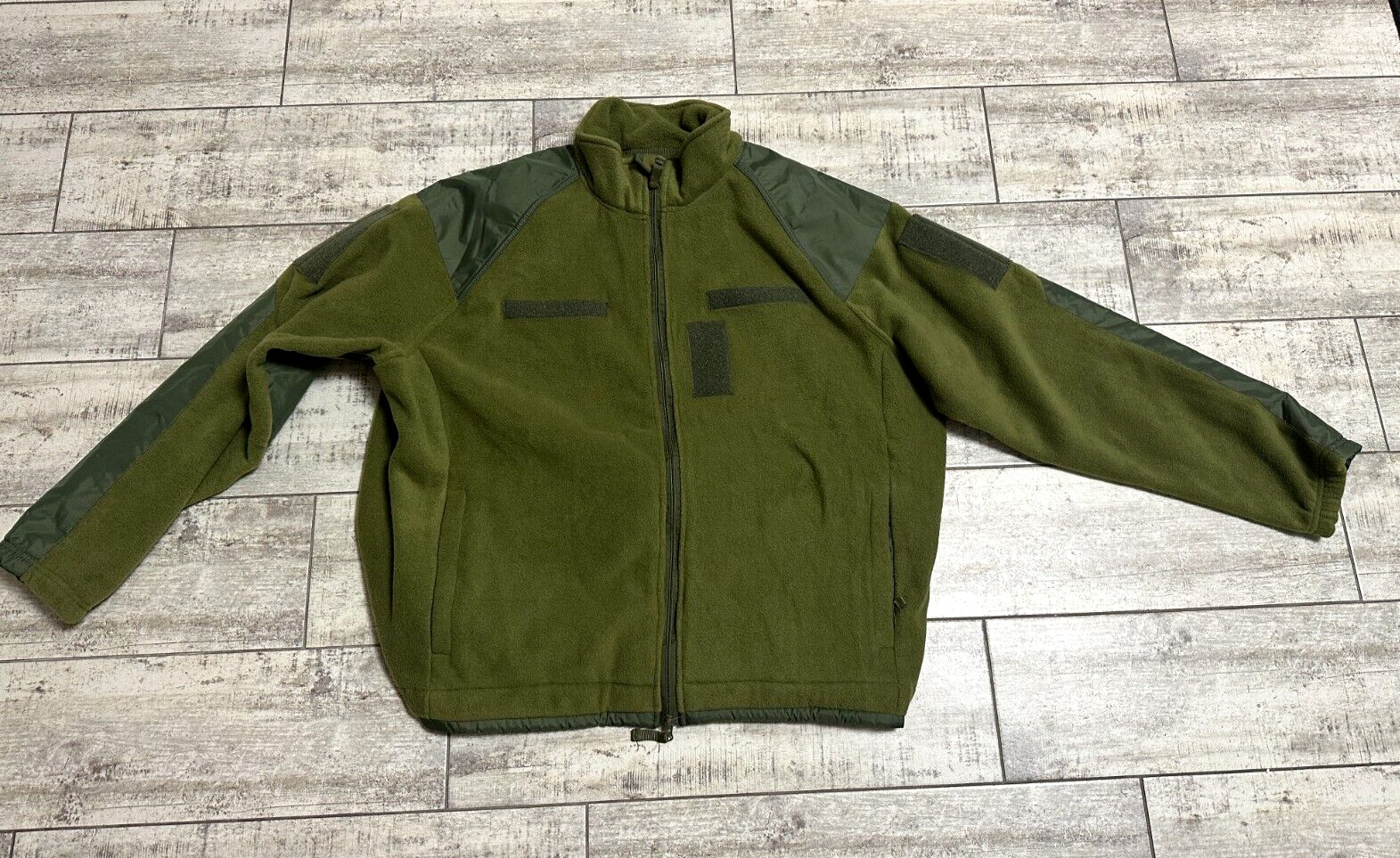 Ukraine uniform tactical soldier ZSU fleece jacket army olive military
