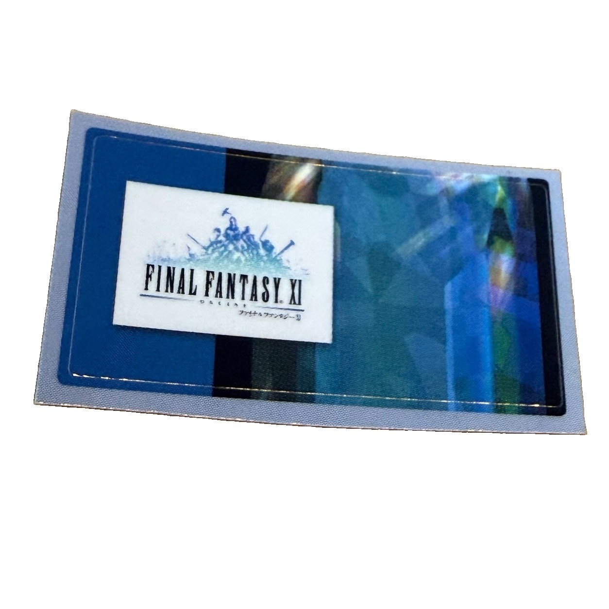Sony PlayStation 2 Final Fantasy XI PS2 Memory Card Sticker FFXI Square Enix