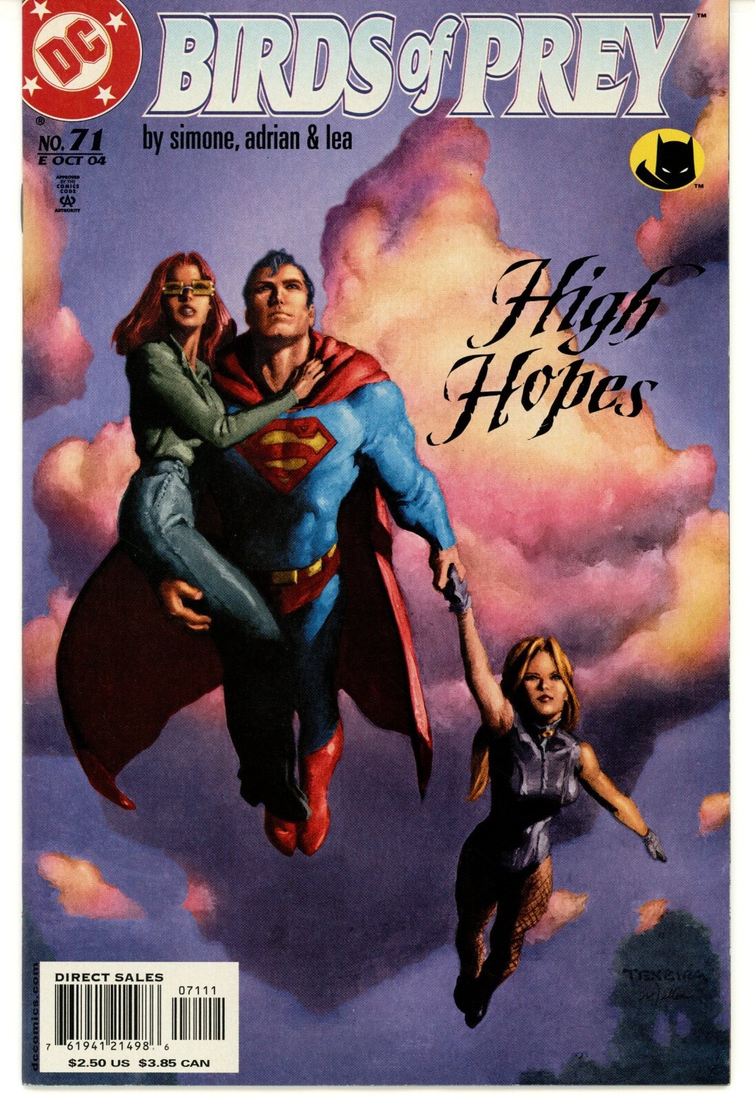 DC Comics - BIRDS OF PREY October 2004 High Hopes