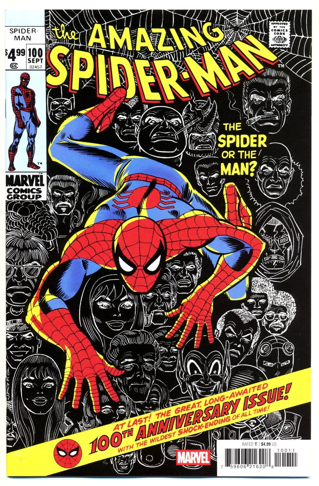 Amazing Spider-Man #100 NM, Facsimile Edition, Marvel Comics 2026