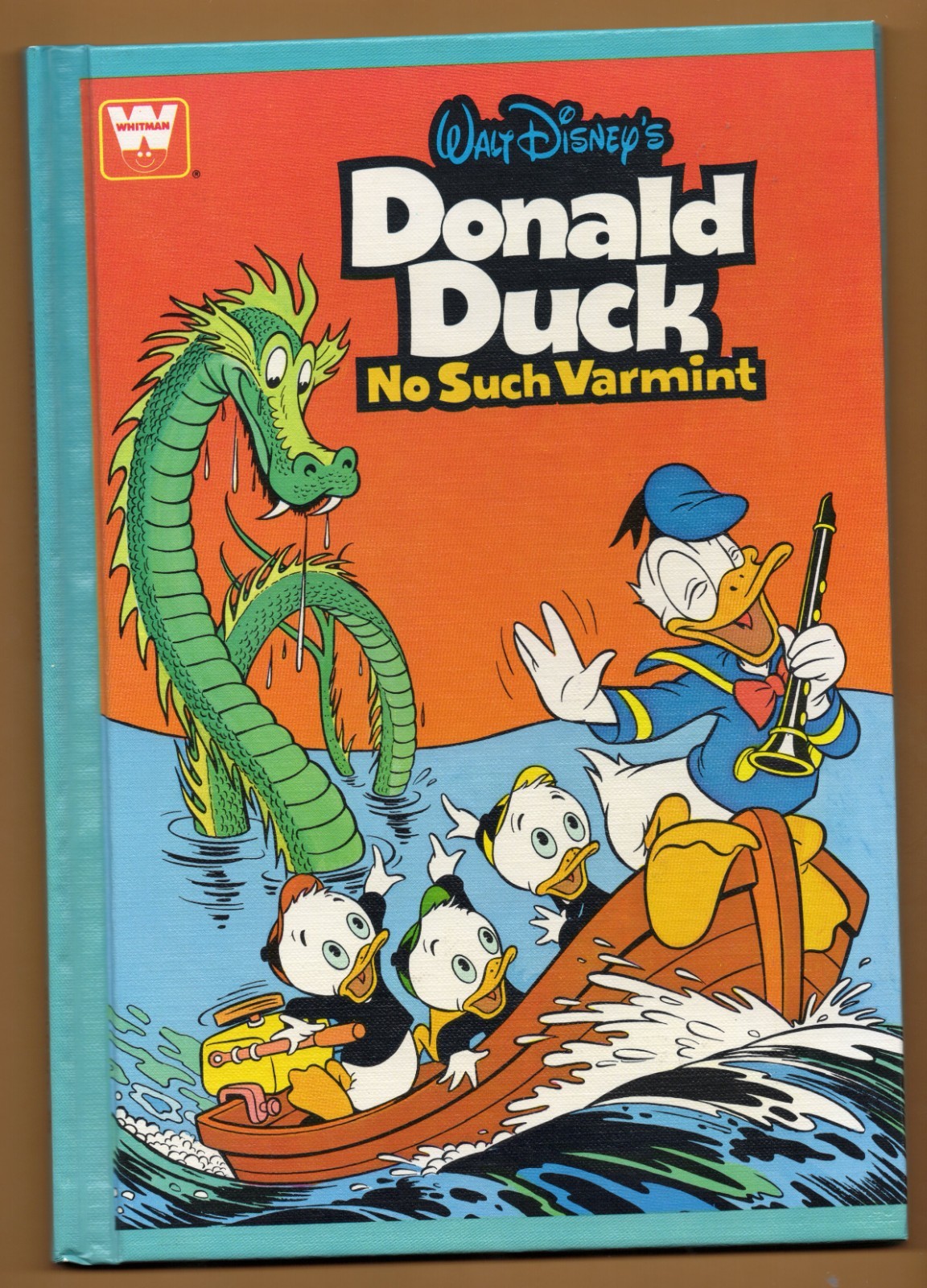 DONALD DUCK - NO SUCH VARMINT HARDCOVER  9.0  VERY FINE NEAR MINT    WALT DISNEY
