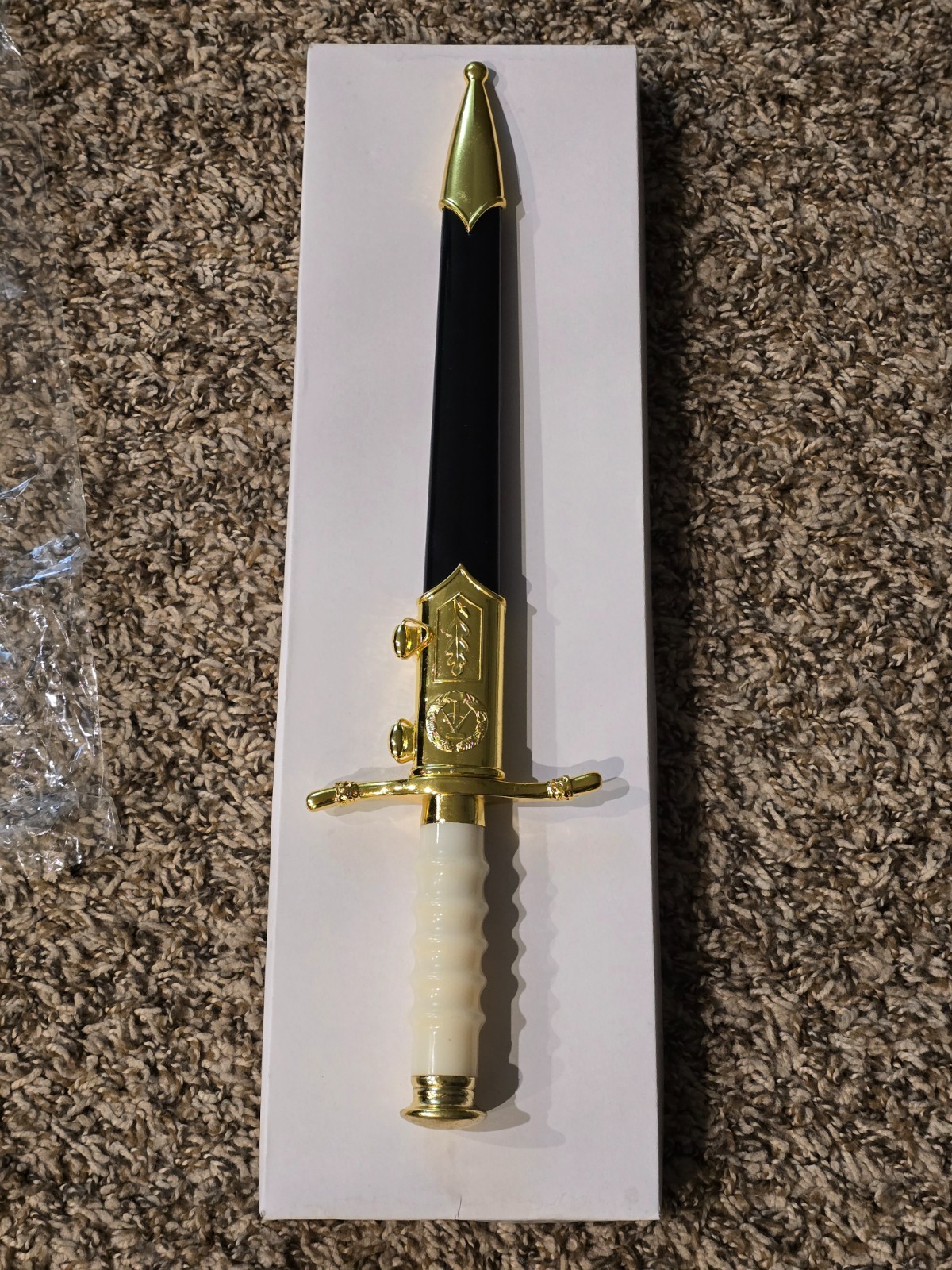 East German National people's Army General M1961 Golden Dagger Reproduction 