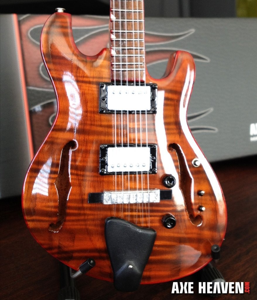 miniature - not playable instruments AXE HEAVEN Trey Anastasio Ocelot Guitar