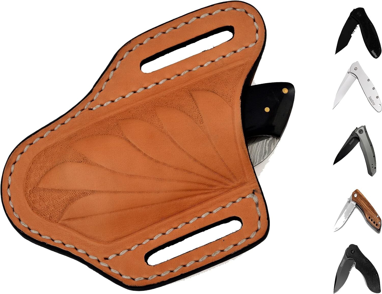 NEW FOLDING POCKET KNIFE SHEATH 4.5