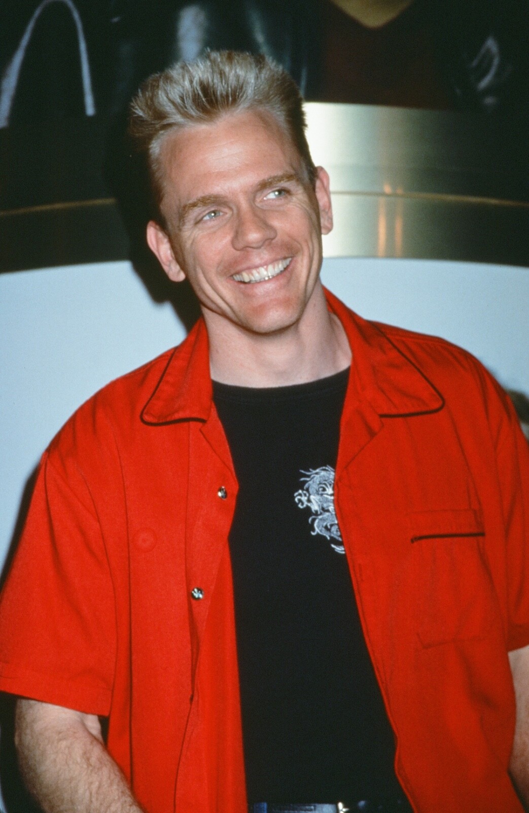 LMP34-145 2001 TV Guide Channel Upfront Christopher Titus Orig 35mm COLOR SLIDE