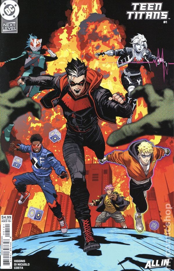 Teen Titans 1B 2026 Stock Image