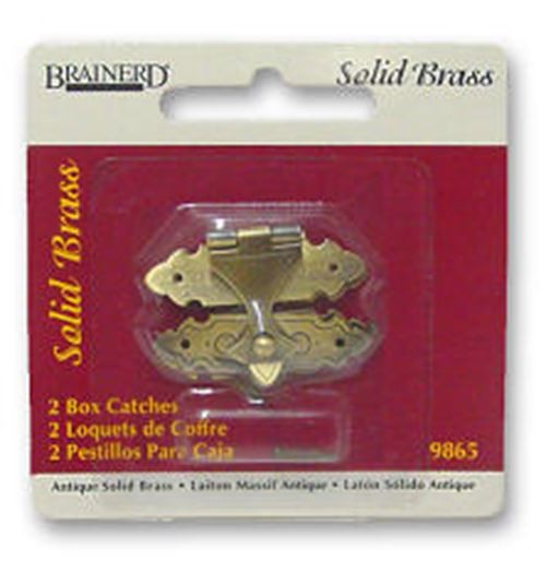 Small Box Catch Or Clasp - (2 Pack) - 3/4\