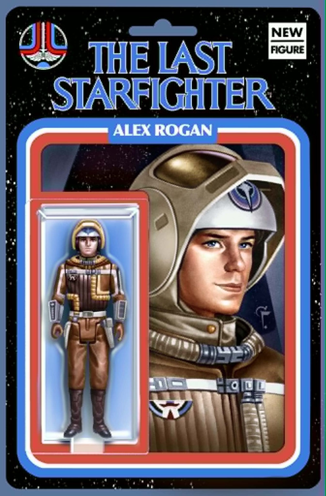 The Last Star Fighter #1 Emblem, Gun Star, & Action Figure Set by Hardin & Leon