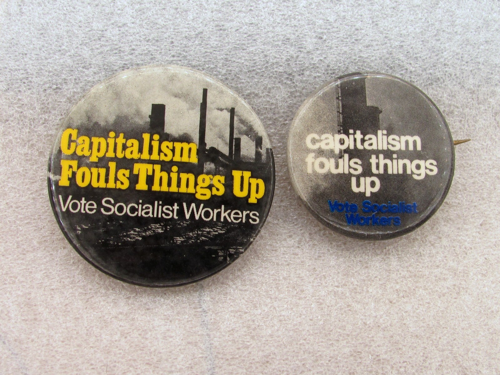 1976 Socialist Workers Party 1 3/4\
