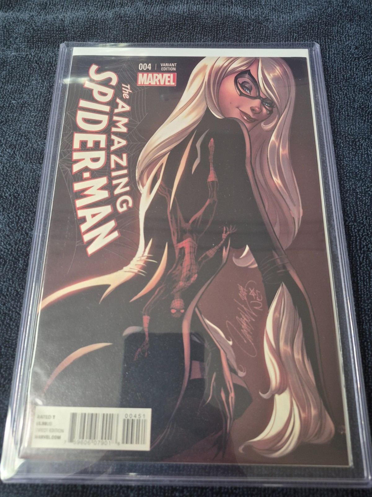 Amazing Spider-man 4 2014 Conquest J Scott Campbell Black Cat First app Silk