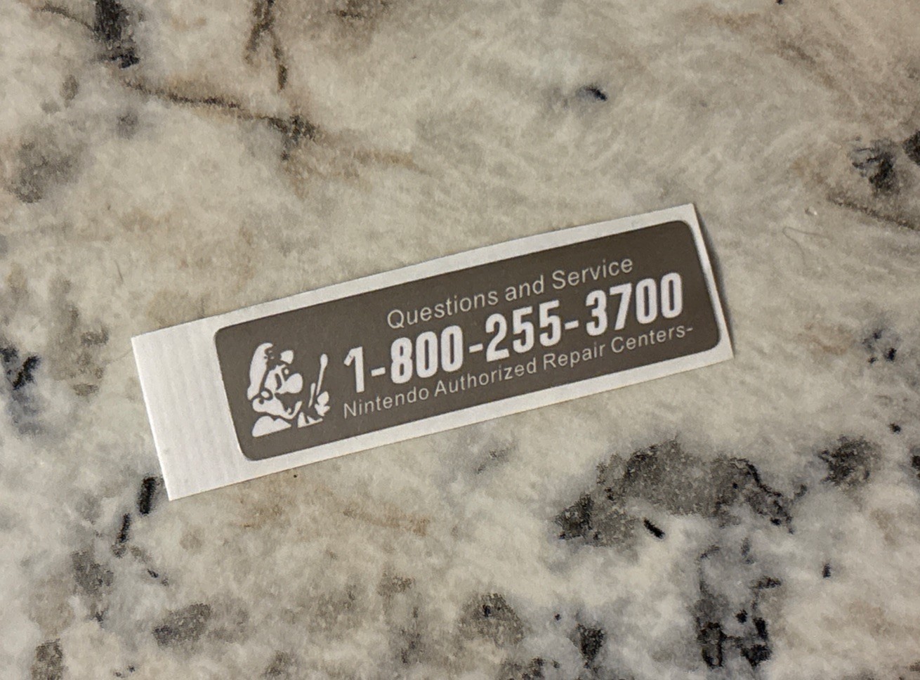 Service Sticker For Game Boy Original ( DMG-01 ) Replacement