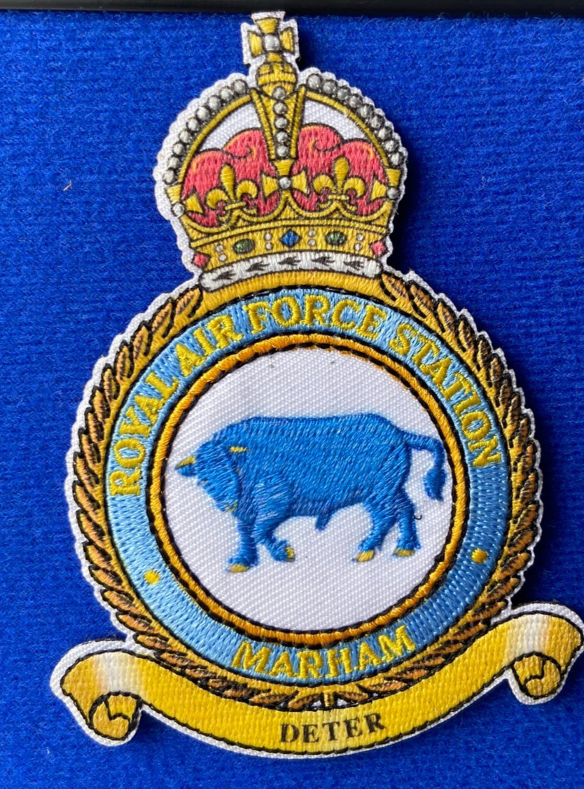 RAF Royal Air Force Station Embroidered Patch Badges - MOD LICENSED