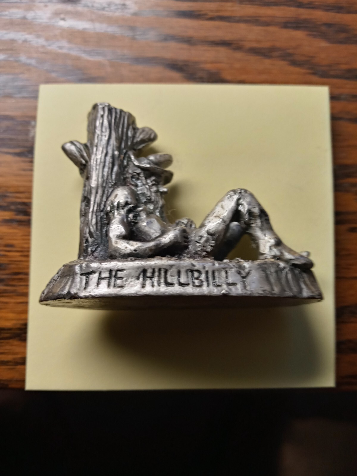 Vintage Pewter Hill Billy Figure 2⅜\