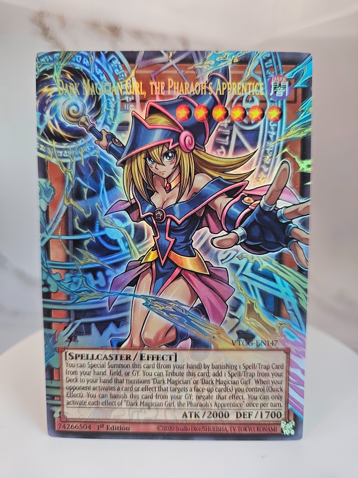 Dark Magician Girl the Pharaoh\'s Apprentice - Overframe Ultra Rare (Servant)
