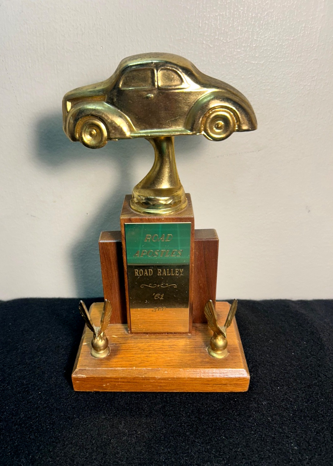 1961 Road Apostles Road Rally Coupe Trophy – 3rd Place – Vintage Original