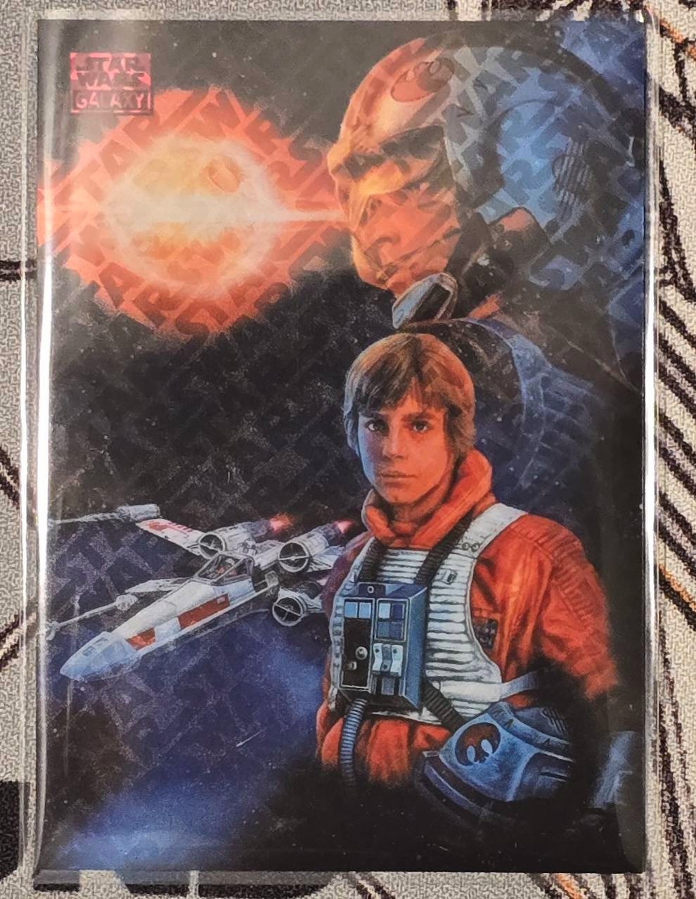 2026 Topps Chrome Star Wars Galaxy Skywalker Trust The Force #44 X/5 Logofractor