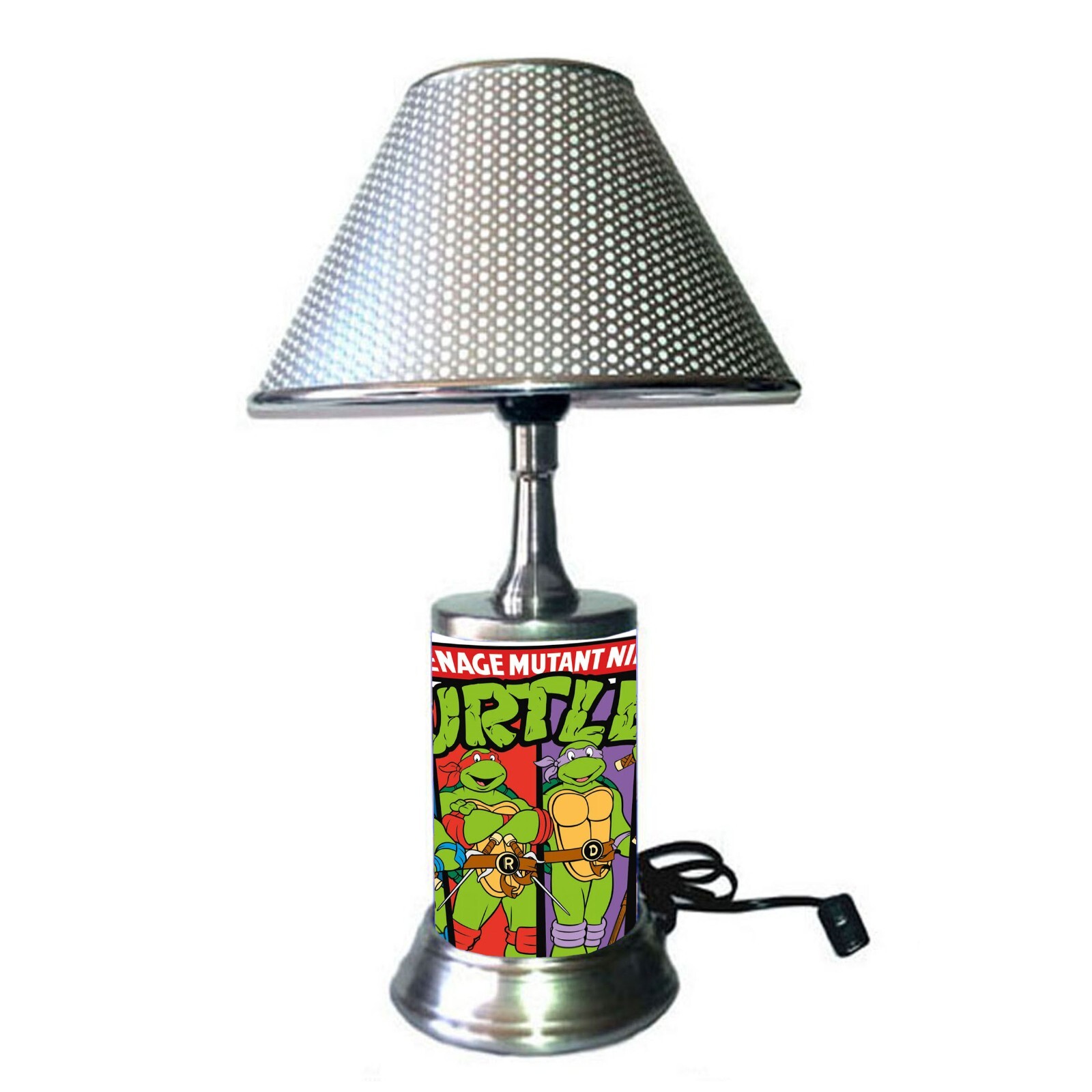Teenage Mutant Ninja Turtles Lamp Table Lamp with Shade Desk Light Room Decor