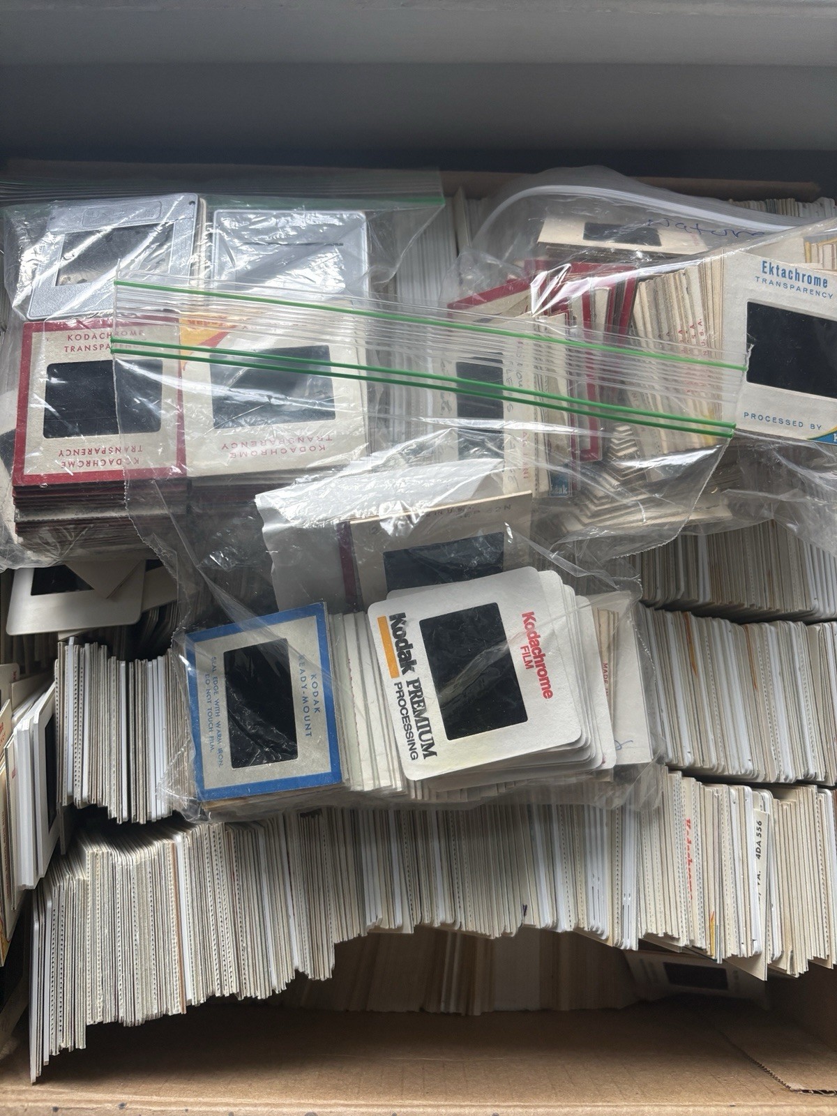Vintage 35mm Film Slides Photo Lot - 100+ Random - Mix Family Travel 1940s-1990s