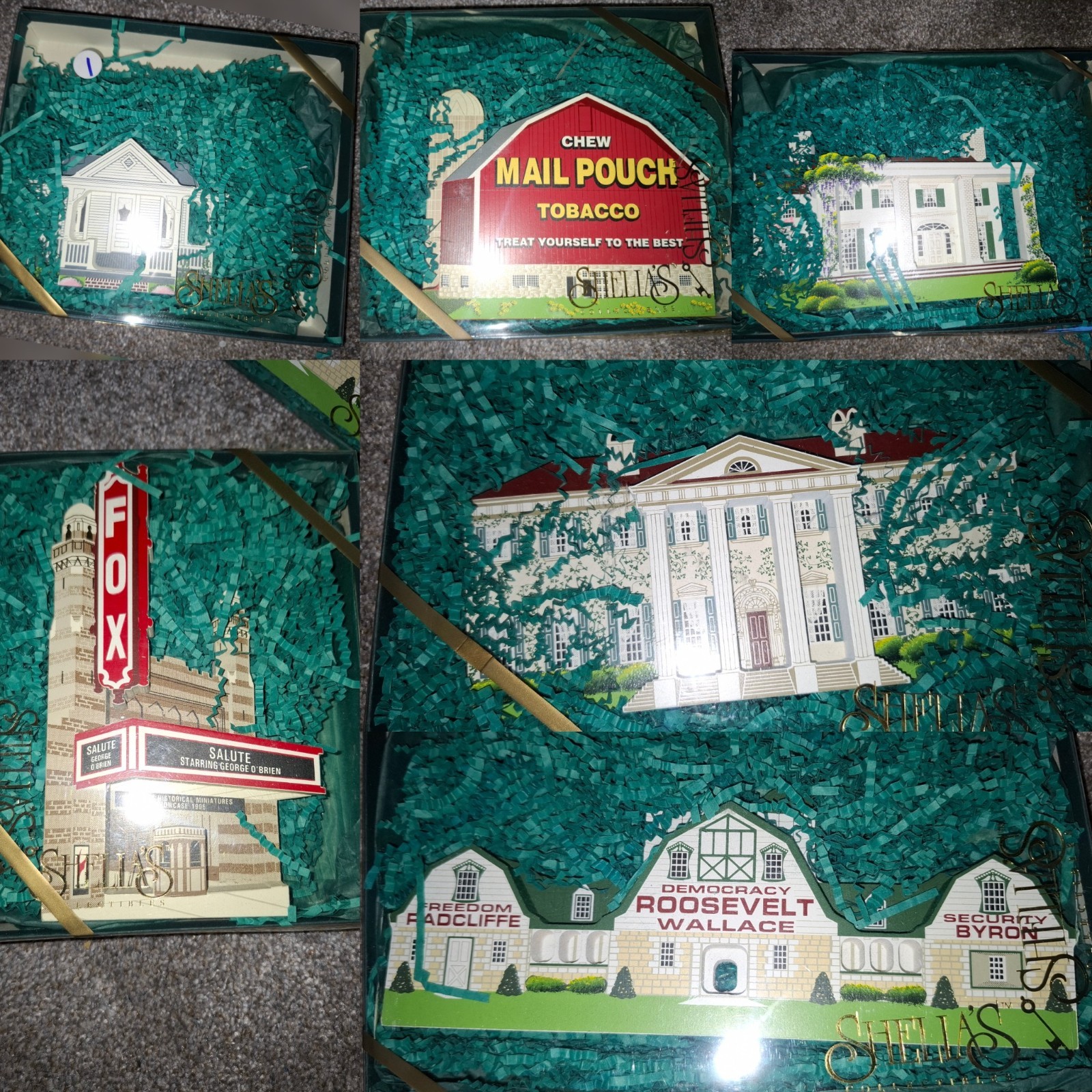 Beautiful Vintage Shelias Collectibles Fox Theatre Atlanta 1995 And 5 Others