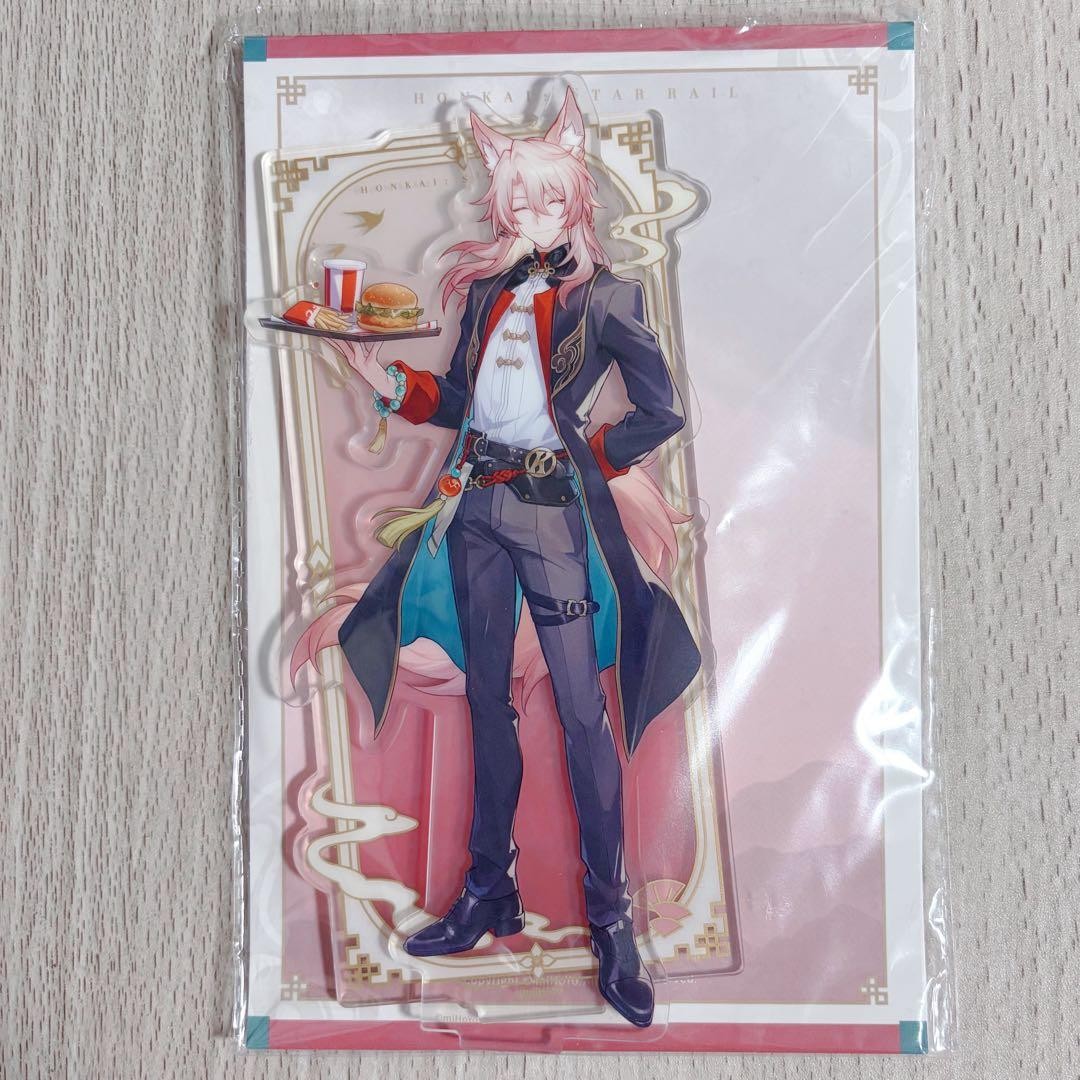 Honkai Star Rail Star Rail Delicious Feast Acrylic Stand / Jiaoqiu