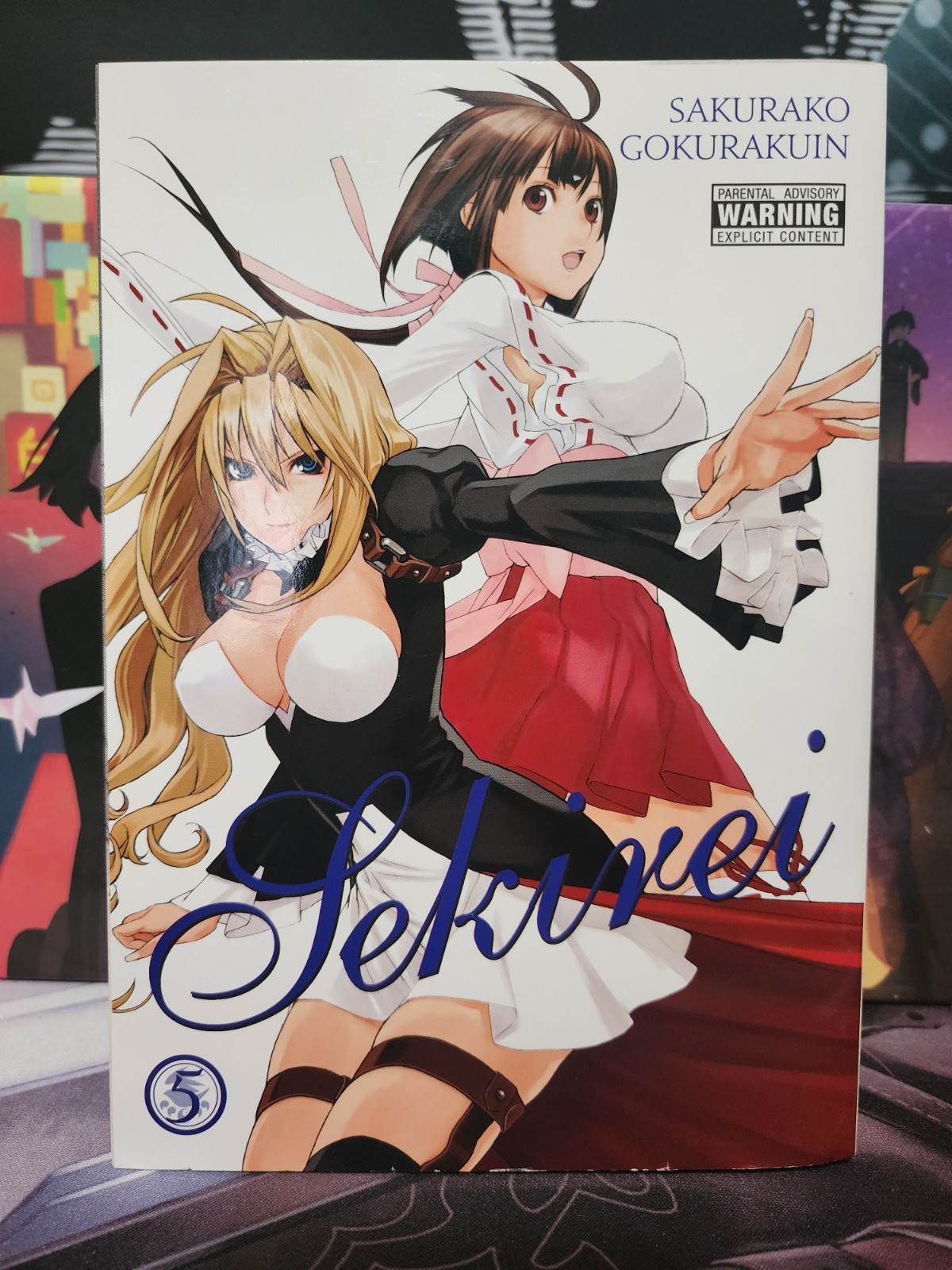 Sekirei Manga Volume 5 by Sakurako Gokurakuin - Very Rare HTF OOP - Yen Press