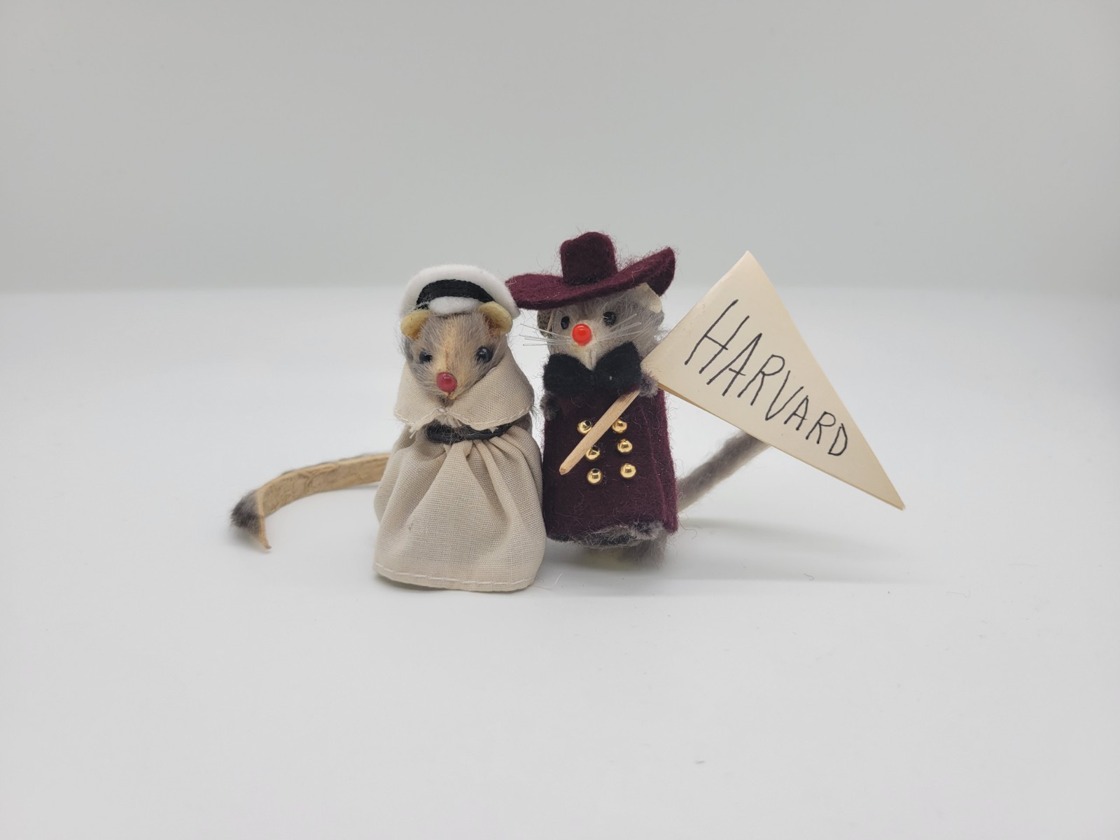 The Little Mouse Factory 2 Mice Professor And Nurse Real Fur