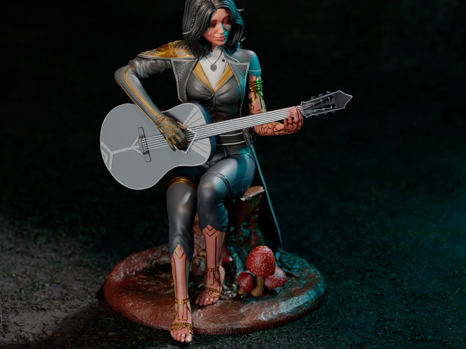 Lune | Expedition 33 | 1/8 Scale UNPAINTED Resin Kit | Belle Époque Diorama