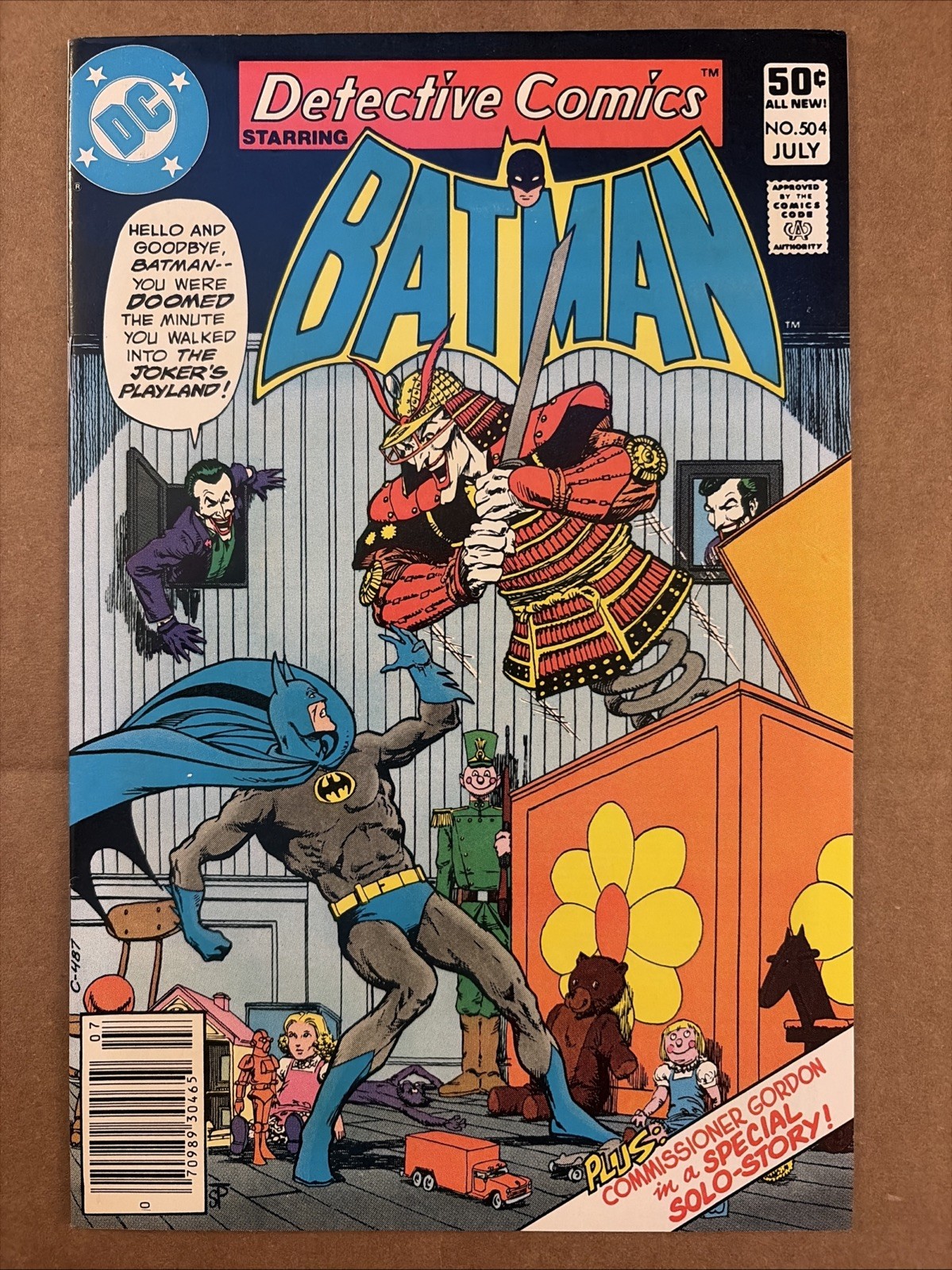 Detective Comics #504 (NM+) 1981 DC 1st Series 1st Print Joker Starlin cover
