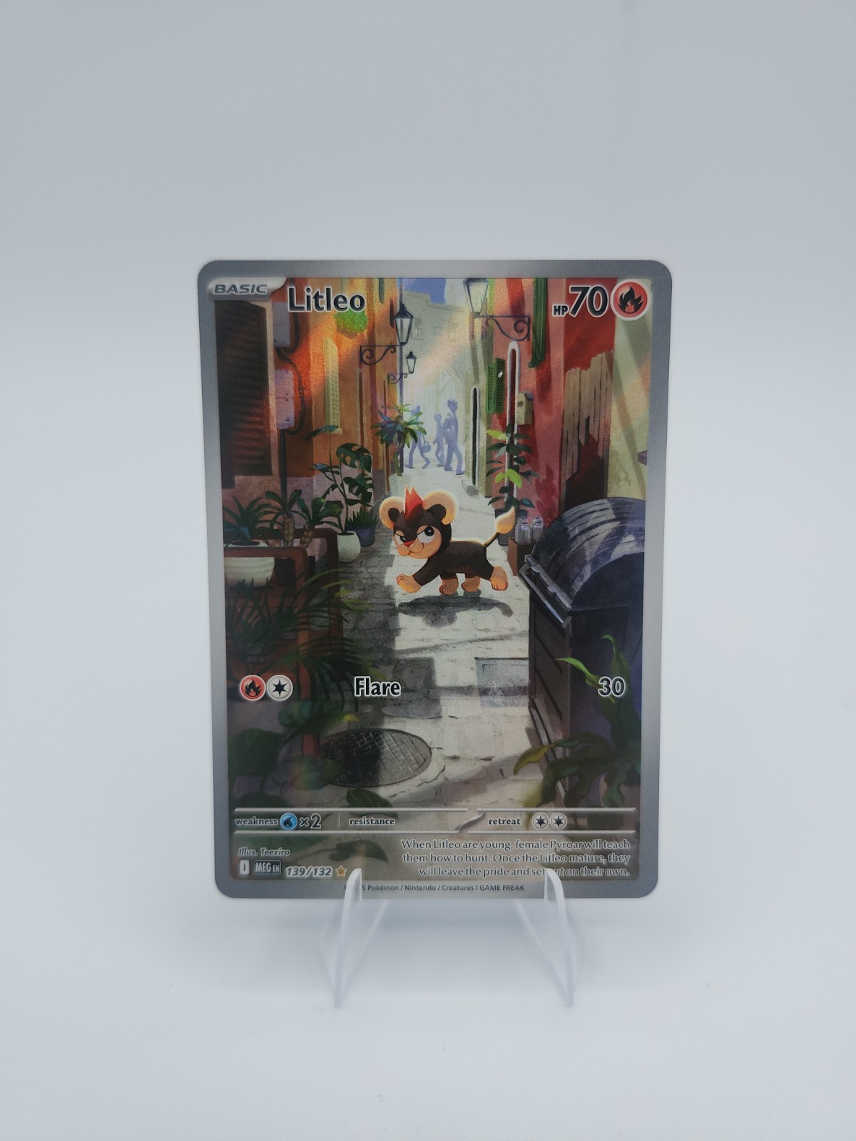 Litleo Illustration Rare Mega Evolutions 139/132 IR