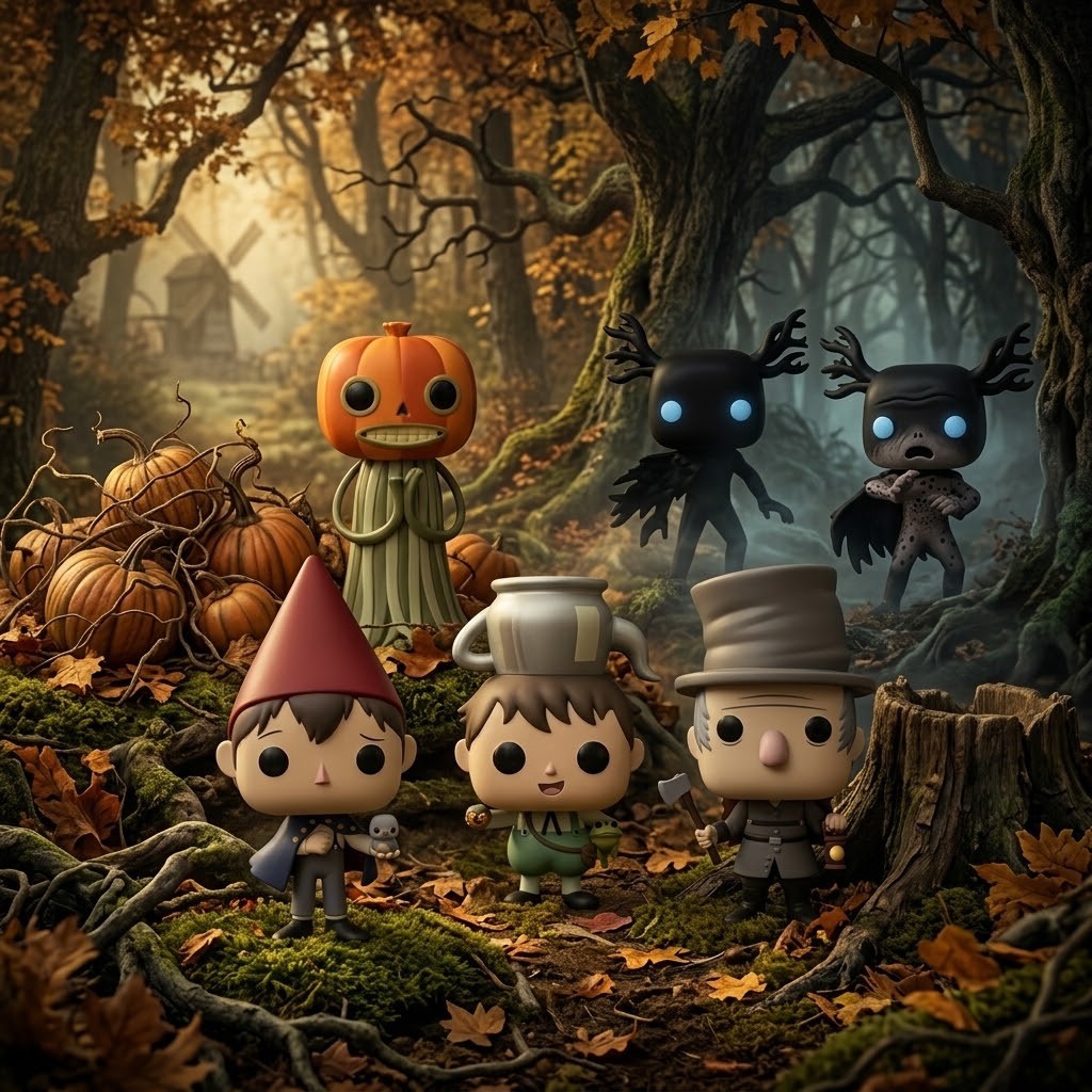 Preorder - Funko POP Animation Over the Garden Wall Set of 6 (5 Common + Chase)