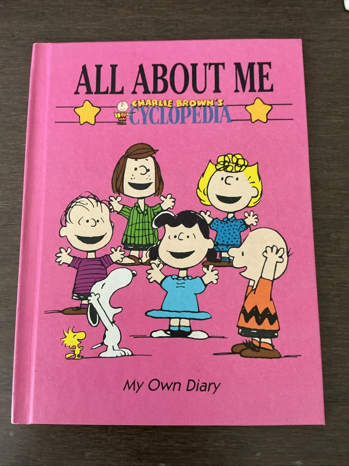 All About Me Charlie Brown's Cyclopedia-My Own Diary