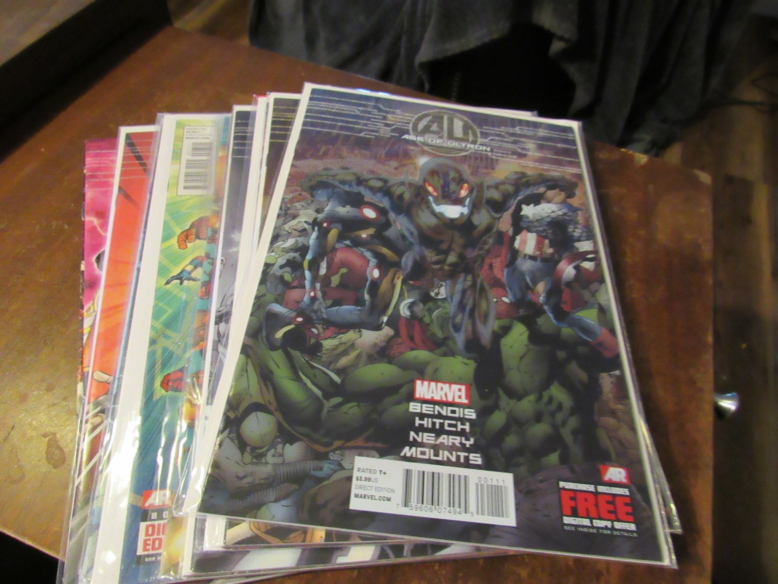 Age of Ultron #1 2 3 4 5 6 7 8 9 10 10Ai Comic Book Set 1-10 Complete Angela