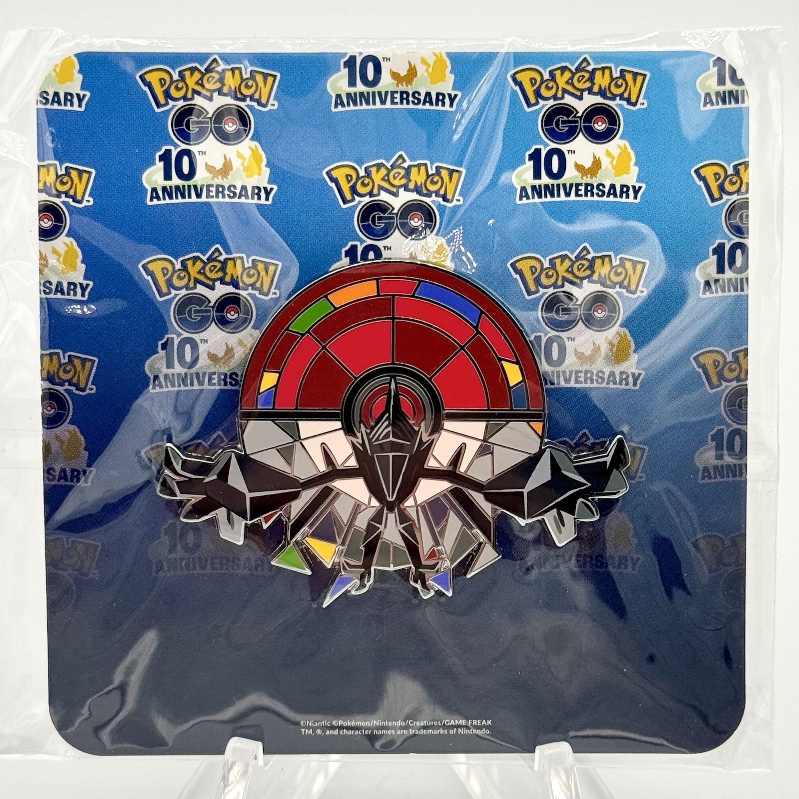 Pokemon GO Fest 2024 Necrozma 10th Anniversary Enamel Pin Limited Edition