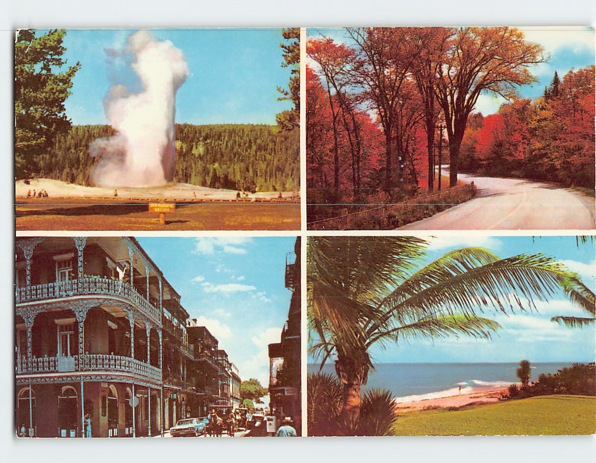Postcard Scenes & Views in USA